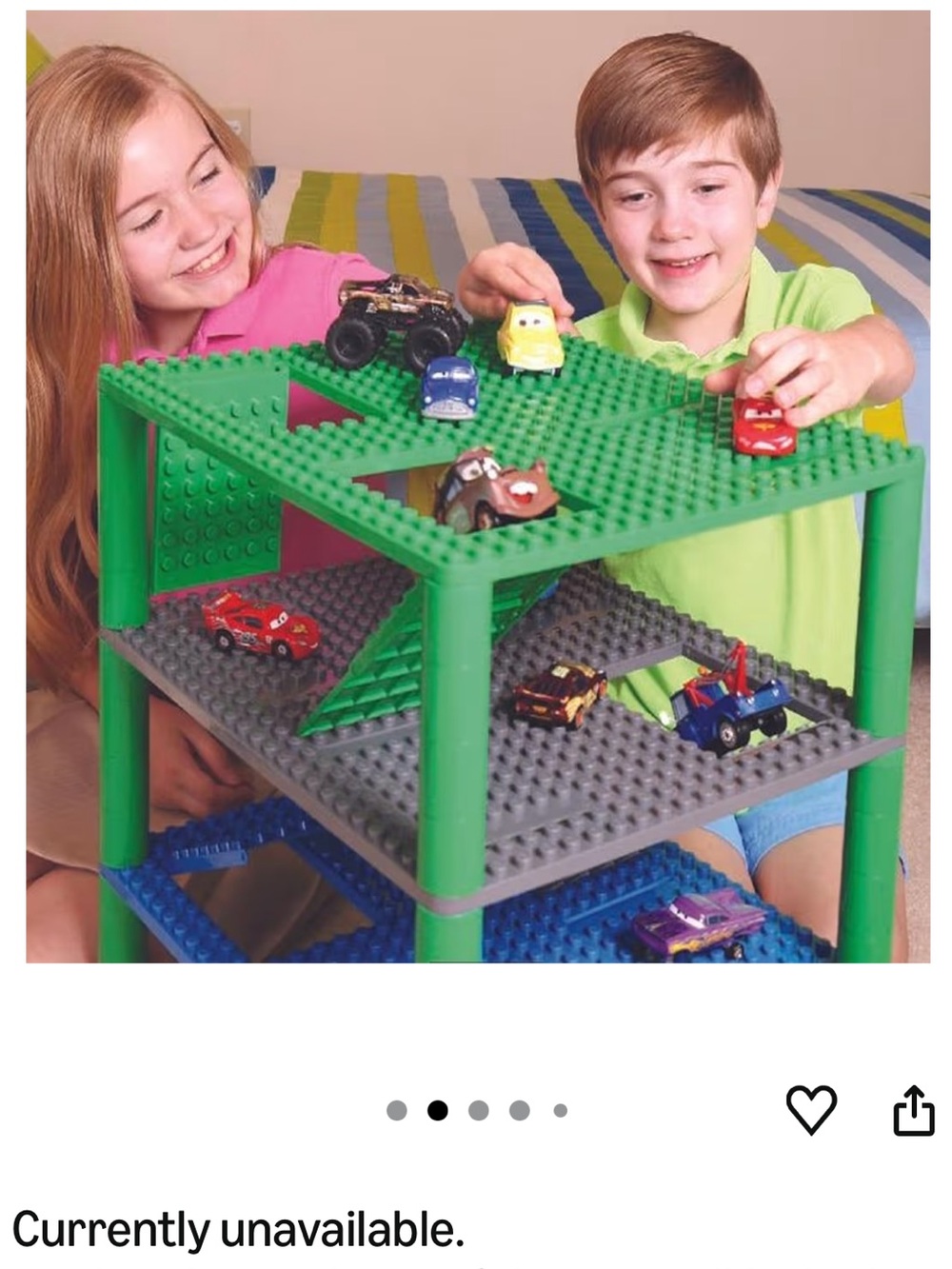 Strictly Bricks (Lego Duplo compatible) Stackable Base Plates- 8